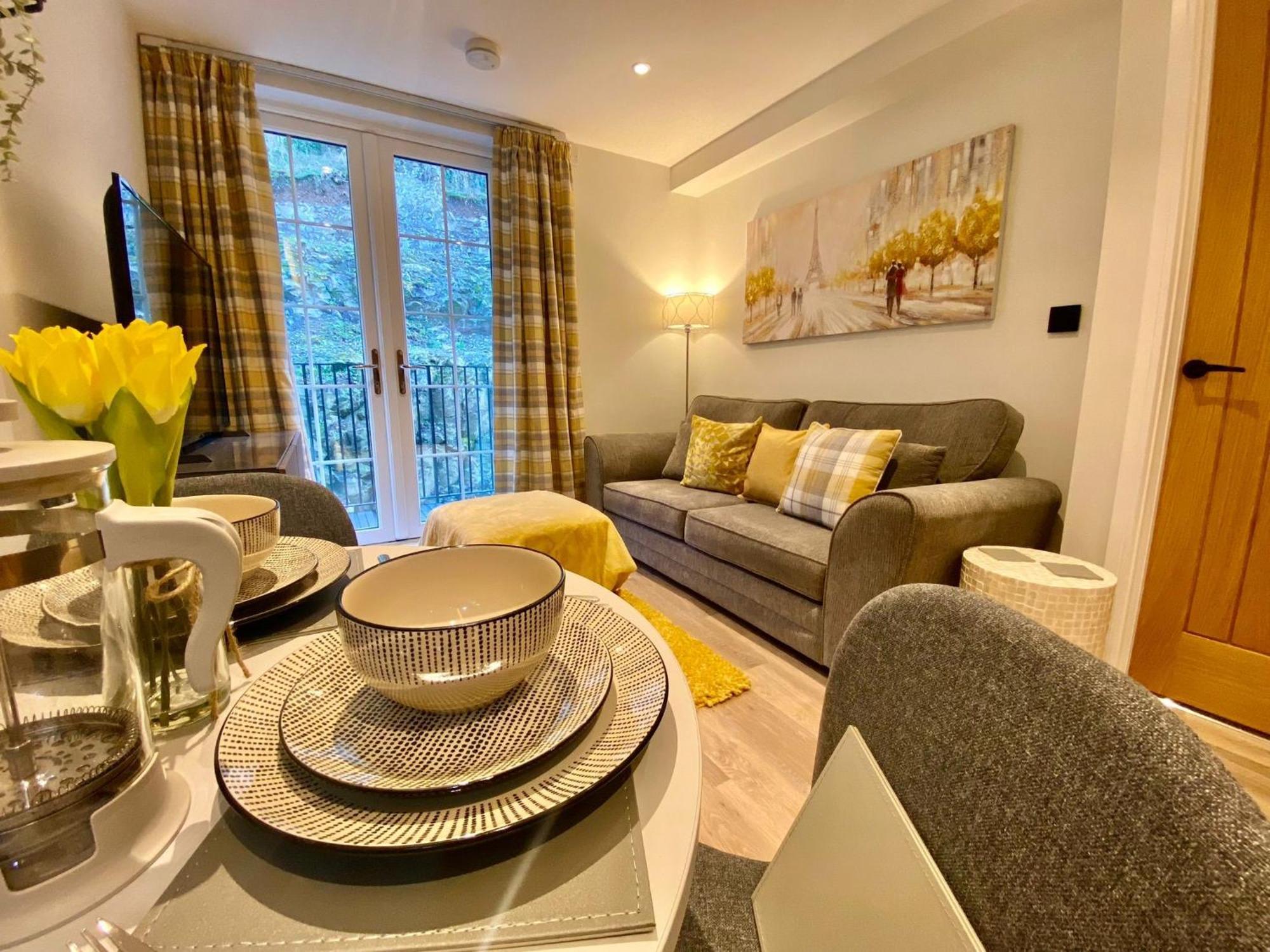 Luxury 1 Bedroom Apartment - Rock Mill 14 Stony Middleton Dış mekan fotoğraf