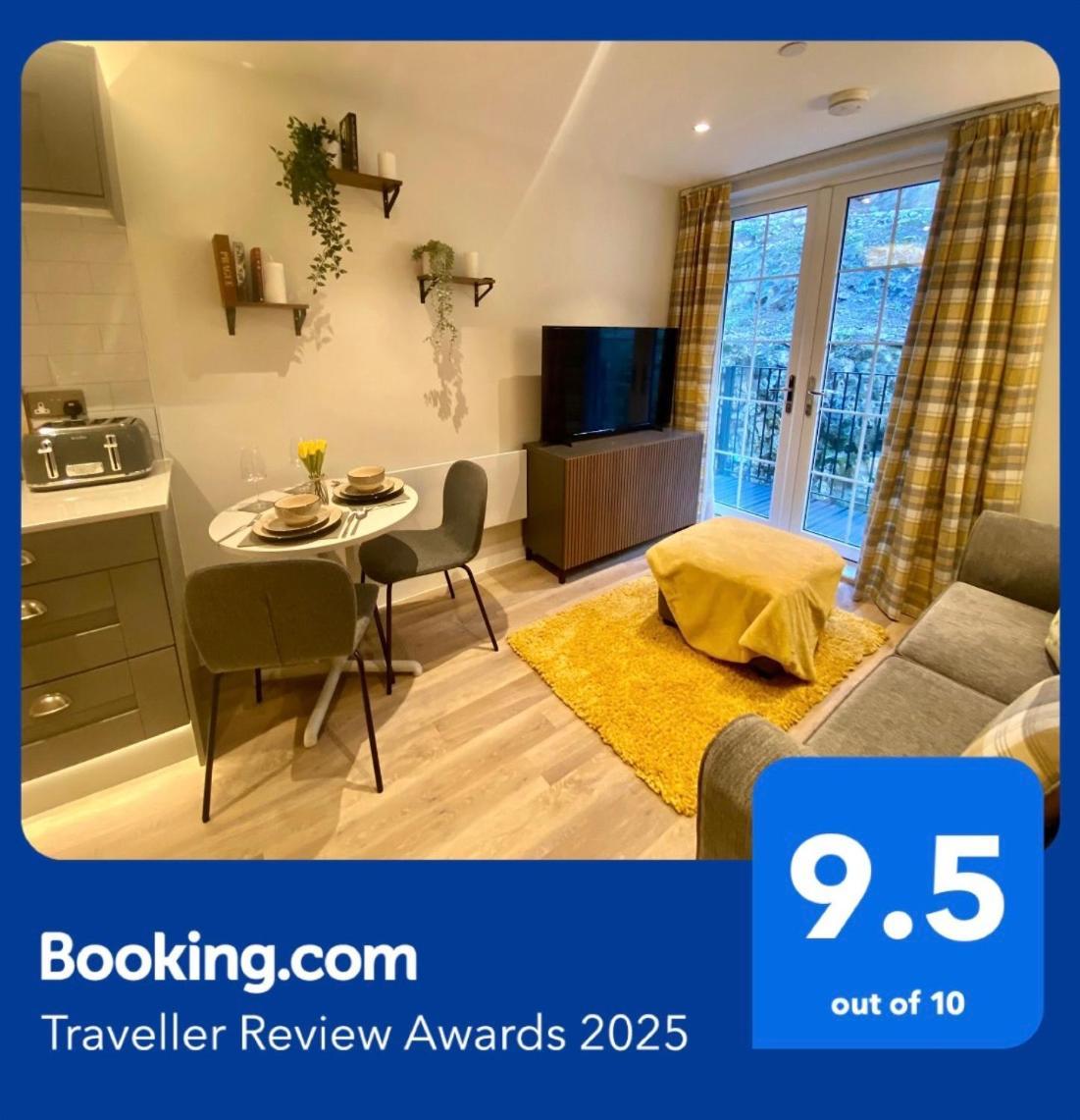 Luxury 1 Bedroom Apartment - Rock Mill 14 Stony Middleton Dış mekan fotoğraf